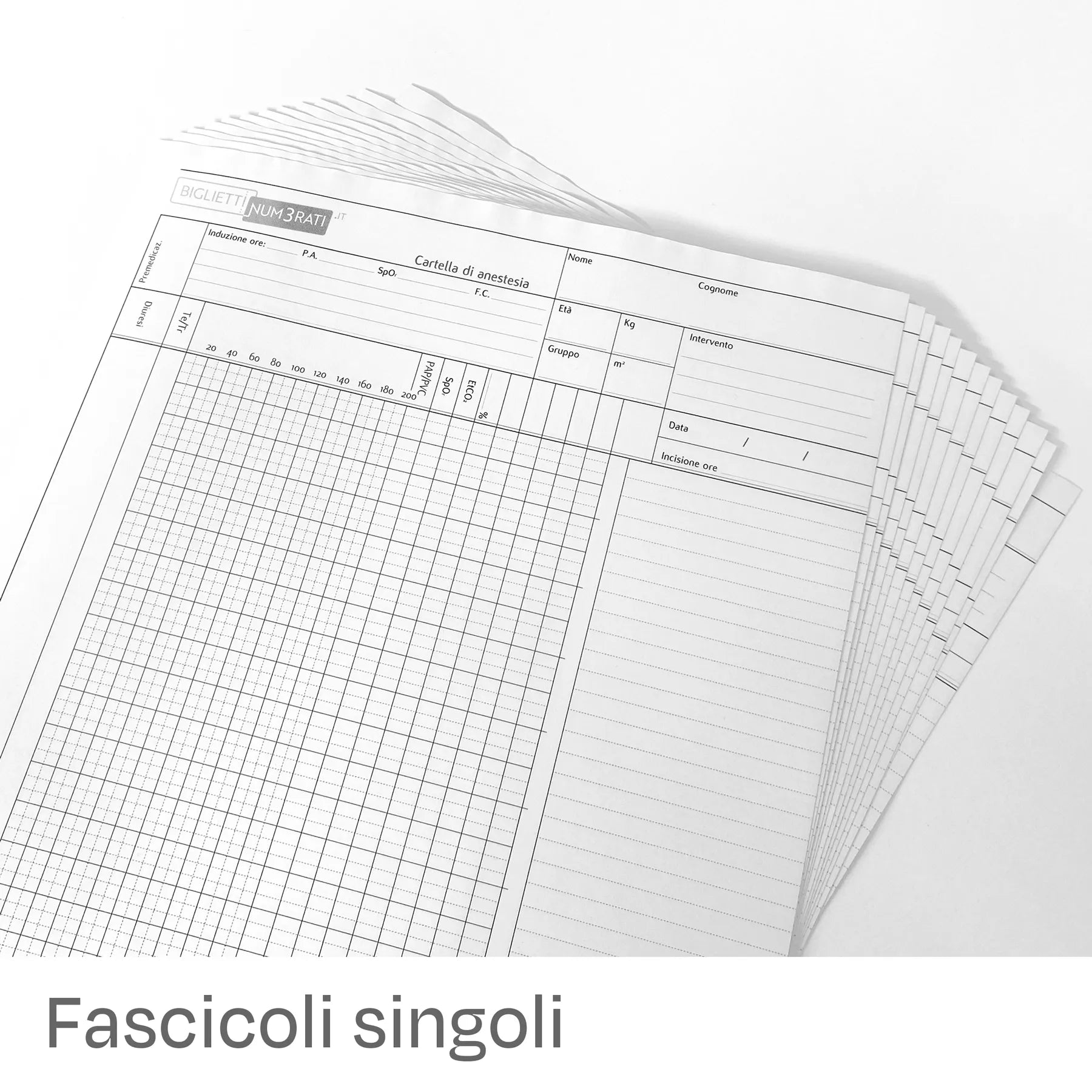 Moduli in carta copiativa personalizzati