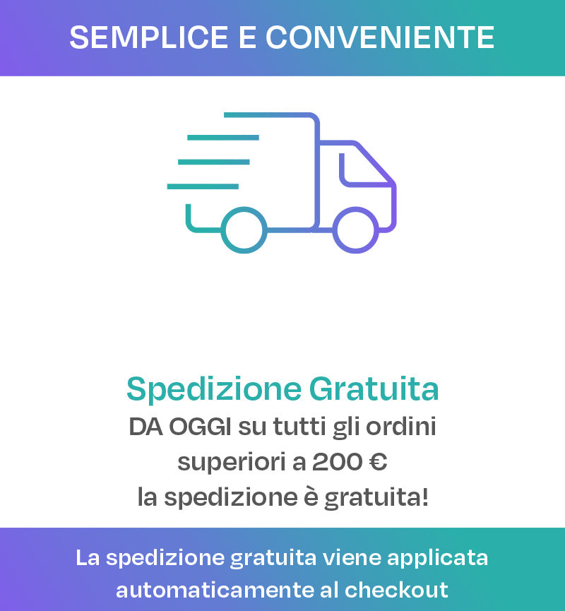 spedizione gratuita