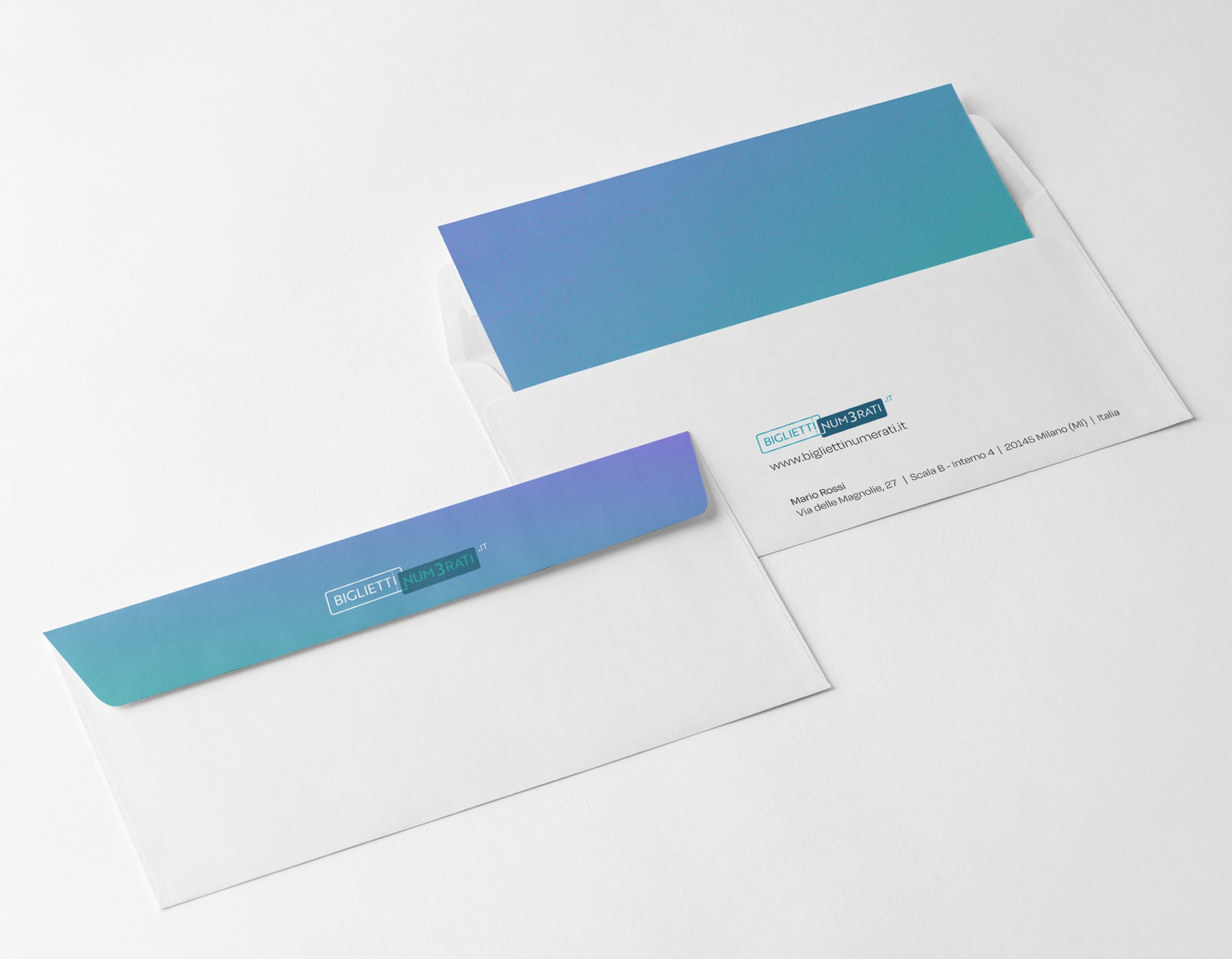 Buste da lettera personalizzate con o senza dato variabile